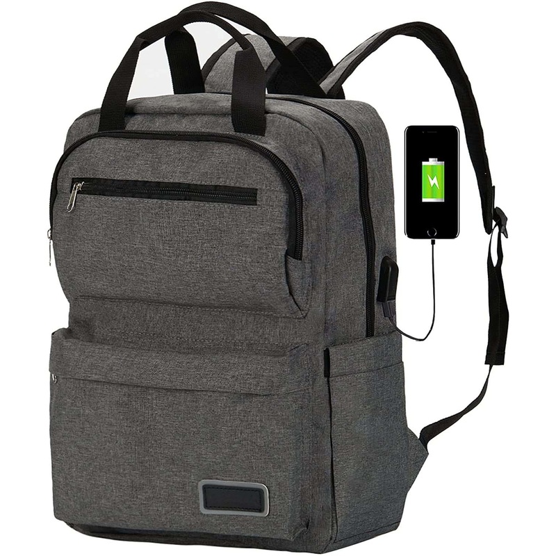 School Laptop Bag with USB Charger Port Teacher Students Bookbags – Laptop Backpack and Students Bookbag price
