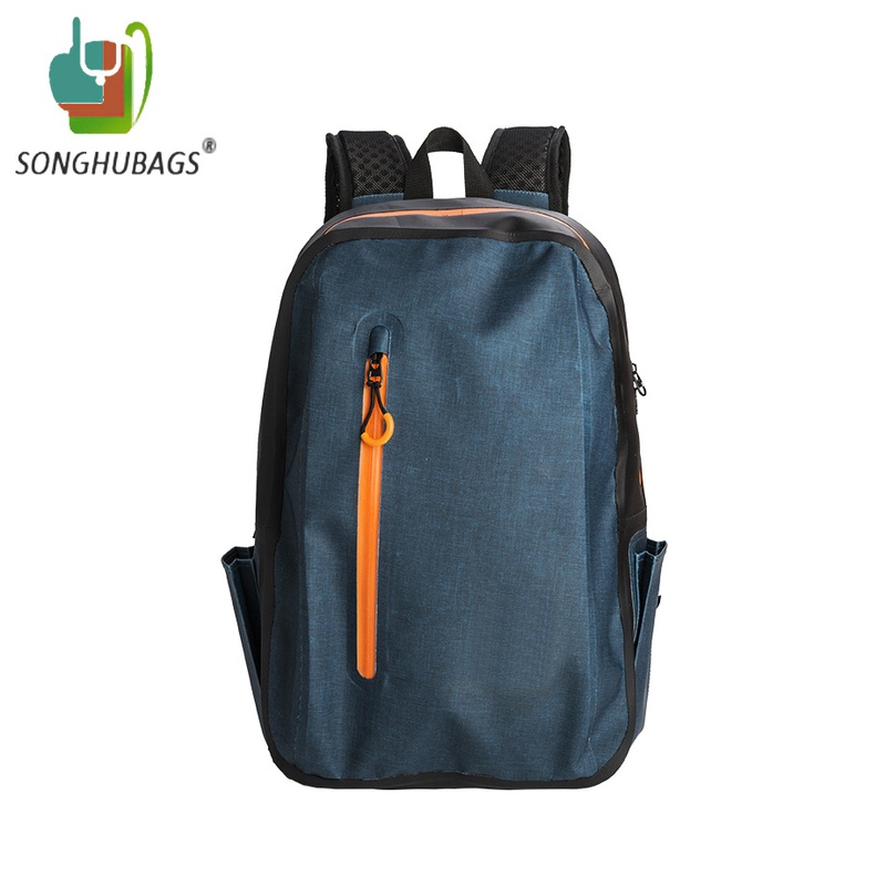 Unisex Human Man New Fashion PVC Tarpaulin Blue Outdoor Sports Travel Hunting Hiking Waterproof Dry Backpack Bag – Bag and School Bag price
