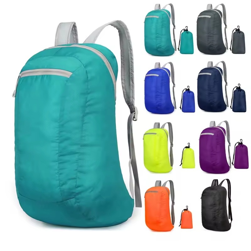 Custom Logo Backpack Large Capacity Lightweight Backpack School Foldable Bag Outdoor Casual Sport Backpack – Bag and Shoulder Bag price
