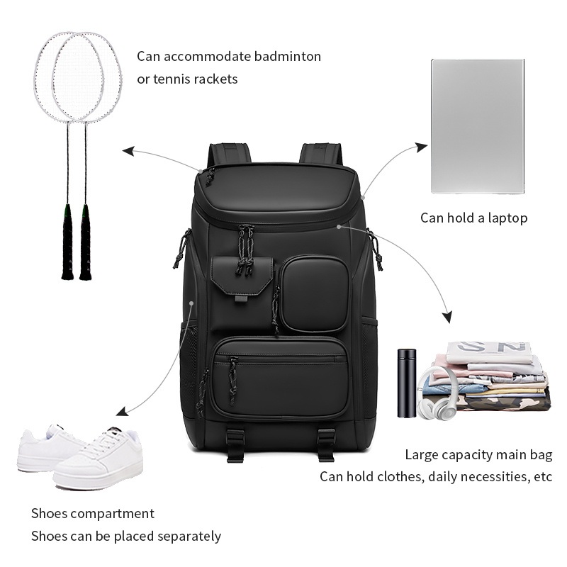 Customized Air Cushion Casual Sports Backpack for School Student Basketball Badminton Tennis Soccer Gym Bag Sports Rucksack – School Student Book Backpack and Backpack Bag price