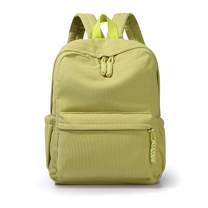 Export – Quality Bulk – Order New – Style Corduroy Couple Backpack, Ins – Style, Large – Capacity for Student Life and Commuting – Corduroy Student Backpack and Ins – Style Forest – Themed Backpack price