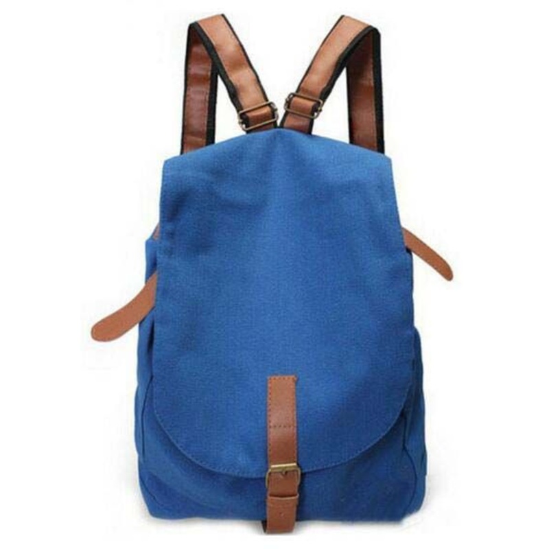 Korea Style Fashionable Canvas Unixes Men Women High-Quality Outdoor Indoor Sports Gym Travel Duffle Hiking Climbing School Hand Shoulder Computer Backpack Bag – Bag and Backpack Bag price