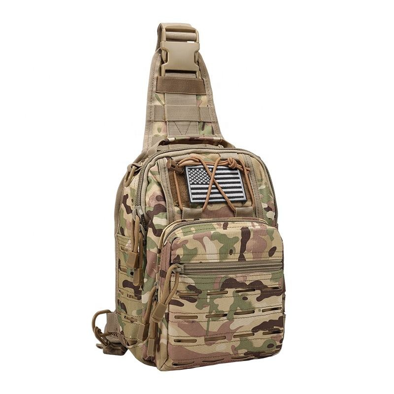 Wholesale Yakeda Shoulder Sling Bag Camouflage Oxford Laser Cut Tactical Chest Bags for Men – Ifak Bag and First Aid Kit price