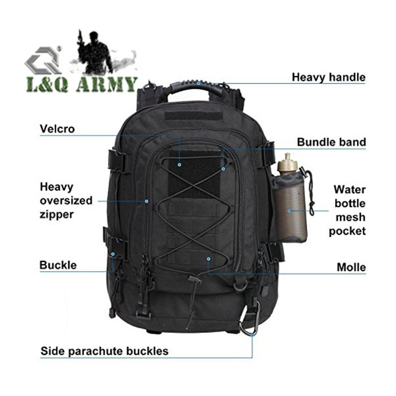 40L-50 L Outdoor 3 Day Expandable Bag Tactical Backpack Sport Camping Bag – Expandable Backpack and 3 Day Tactical Backpack price