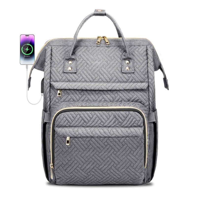 Backpack Women Teacher Bags 15.6 Inch Womens Work Large Capacity Travel Back Pack with USB – Backpack and School Backpack price