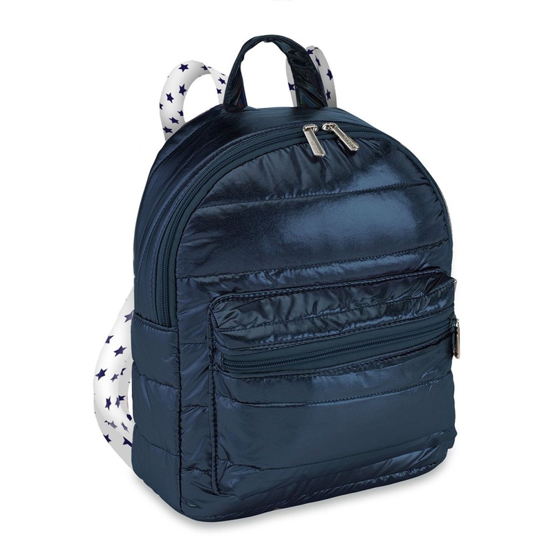 Backpack Womens New Korean Version Fashion Space Cotton Backpack Embroidery Thread Large Capacity Down School Bag – Quilt Cotton School Bag and Puffy Backpack price