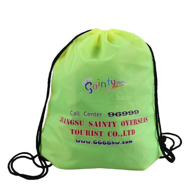 Custom Printed Cheap Recycle 210d/210t/420d/600d Different Color Polyester Drawstring Bag for Sport with Heat Transfer/Silk Printing/Digital Printing – Cotton Bag and Polyester Bag price