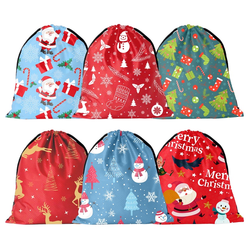 High Quality Custom Promotional Christmas Shoe Bag Drawstring Bag Ideal for Holiday Marketing Campaigns – Friendly Christmas Drawstring Bags and Polyester Fiber Drawstring Bag price