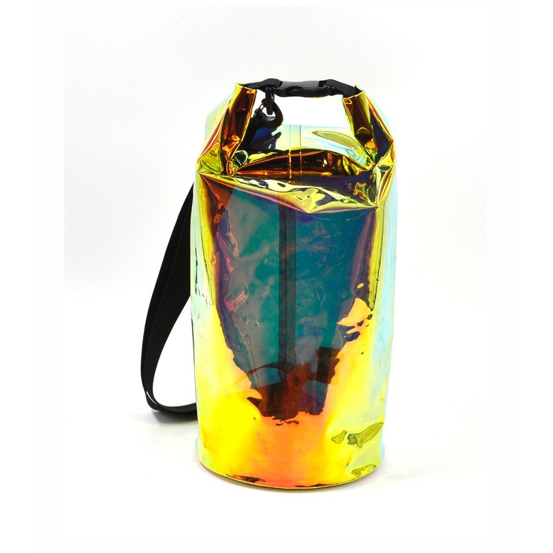 New Fashion Custom Style Clear PVC Yellow Sports Outdoor Hiking Beach Hunting Gym School Waterproof Dry Shoulder Bag – Dry Bag and Waterproof Bag price