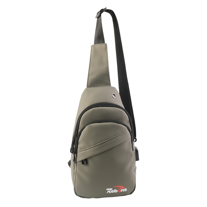 2025 New Mens Fashion Custom Anti-Theft with USB Cross Body Shoulder Sling Chest Bag – Sling Shoulder Chest Bag and Custom Men Chest Bag price