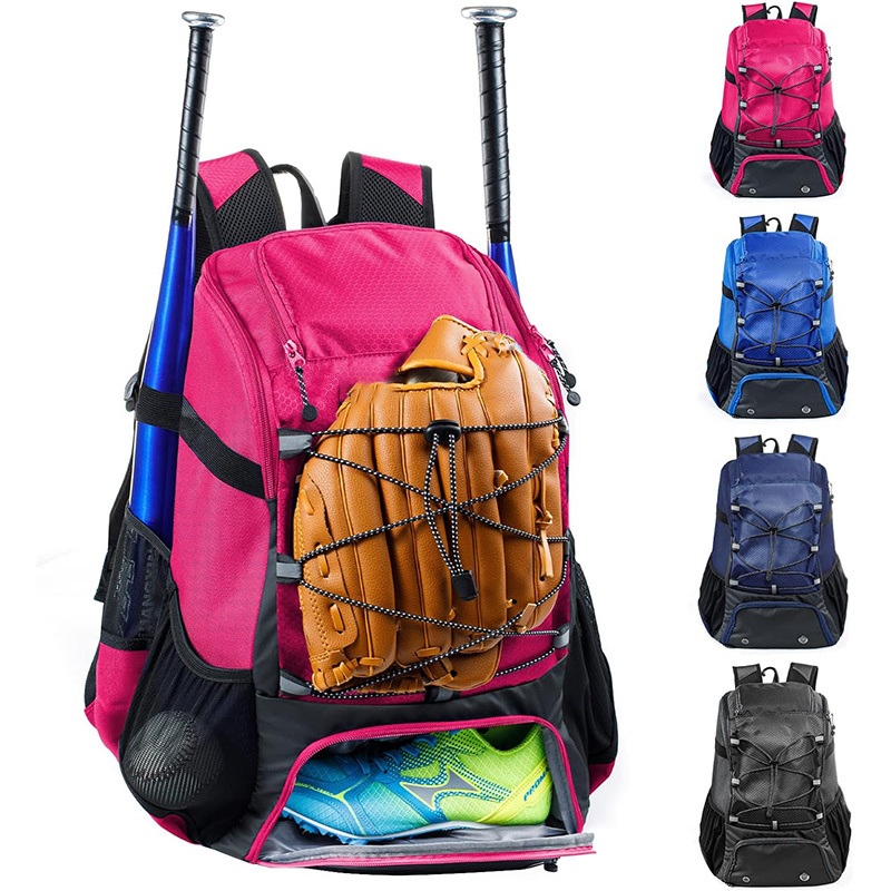 Custom Baseball Bag Bat Backpack Softball Equipment Bag with Shoes Compartment – Baseball Backpack and Custom Bag price