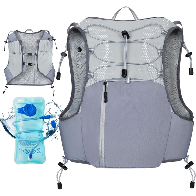 Custom Outdoor Running Vest Multifunctional Sports Backpack with 1.5L Water Bag – Running Chest Bag and Reflective Vest price