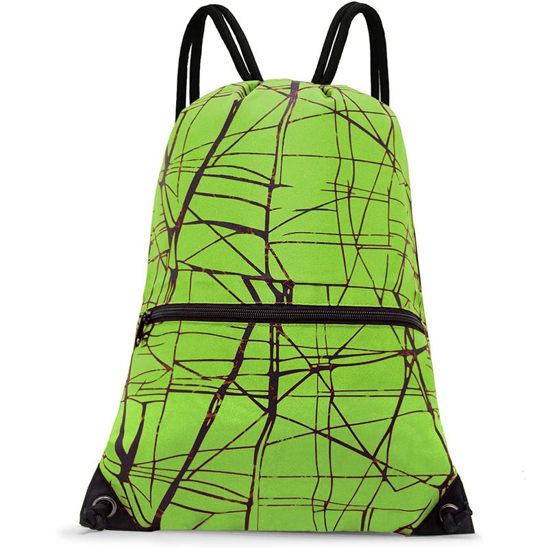 Drawstring Backpack Sports Gym Sackpack with Mesh Pockets Water Resistant String Bag for Women Men – Travel Backpack and Bag Backpack price