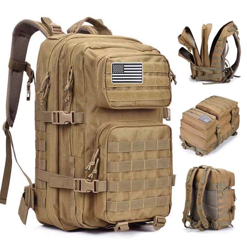 Outdoor 3p Attack Tactical Backpack Multifunctional Large-Capacity Camouflage Field Sports Mountaineering Backpack – Backpack and Bag price