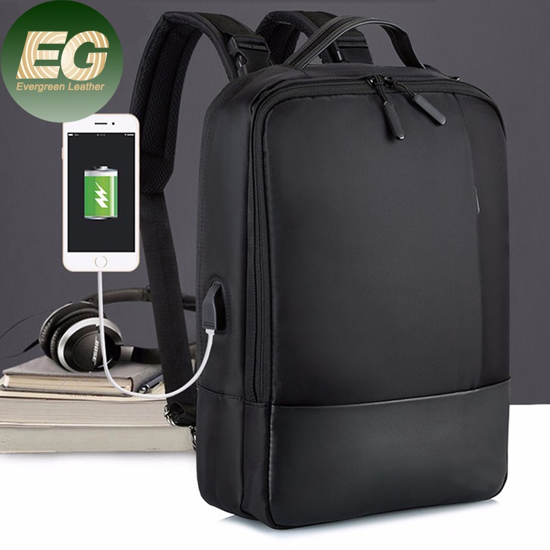 SA89 Oxford Backpacks with USB School Men Computer High Quality Manufacturer Customizable Waterproof Business Black Bag New Custom Laptop Backpack – Laptop Backpack with USB and Black Laptop Bag Laptop Backpack price
