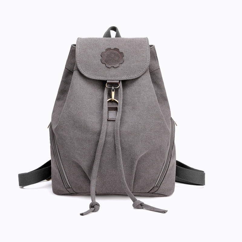 Versatile Portable Canvas Rucksack Backpack for Travel Adventures – Canvas Drawstring Backpack and Versatile Backpack price