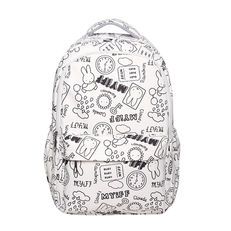 Waterproof Large Capacity Printed Cartoon Casual Cute Lively Backpack – Kids School Bag and Student Backpack price