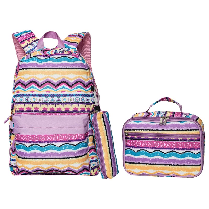 Complete Student Backpack Set with Lunchbox and Pencil Holder – Student Backpack and School Bag Set price