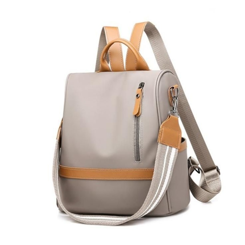 Custom Logo PU Leather Women New Anti-Theft Backpack Fashion Student Multi-Function Shoulder Bag Waterproof Leisure Travel Bag – Backpack Bag and Ladies Backpacks price