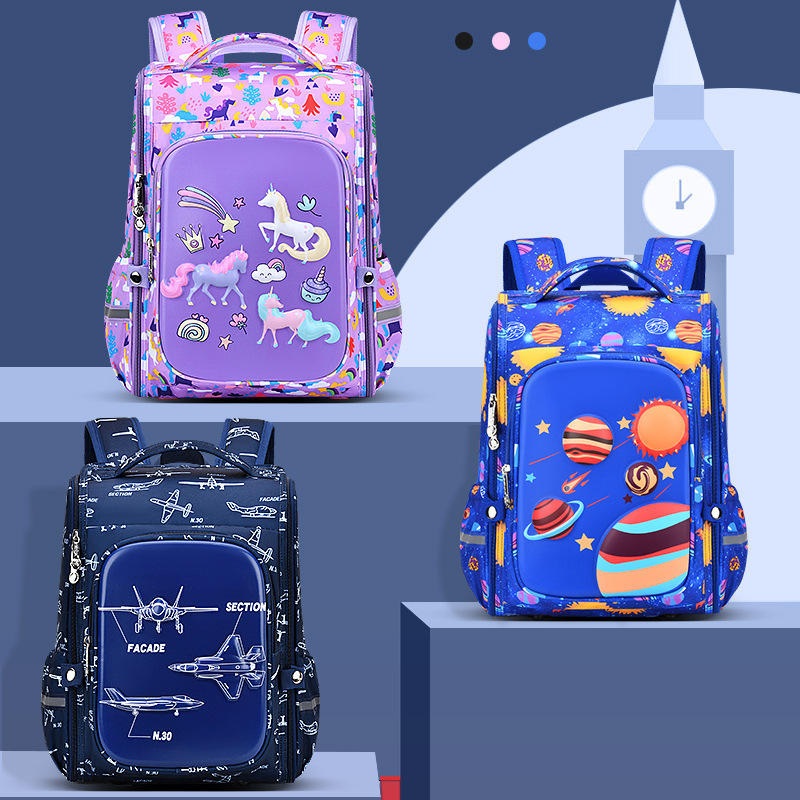 Fashionable Cartoon Large Capacity Backpack, Childrens Backpack, Youth Unisex Printed School Bag – Fun Prints Backpack and Kids School Backpack price