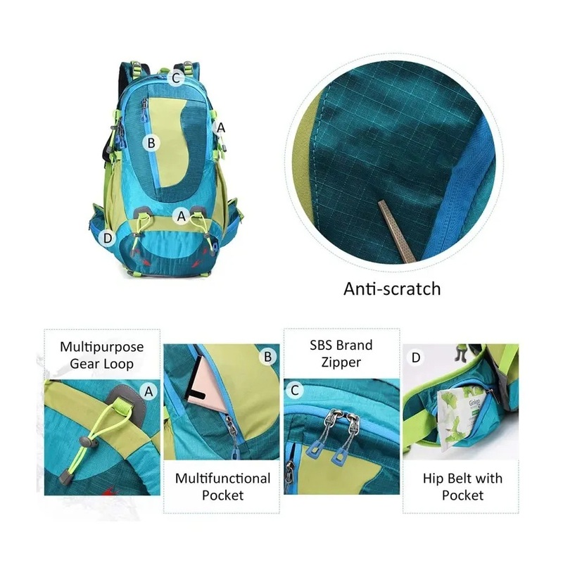 High Quality Outdoor Waterproof Backpack Sports Hiking Trekking Bag – Amazon and Outdoor price