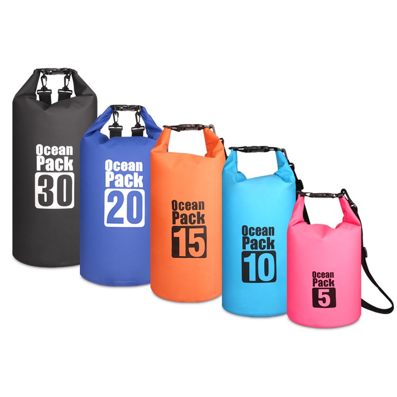 Bilink 2L 3L 5L 8L 10L 15L 20L 30L 40 Hiking Custom Logo Outdoor Polyester PVC Ocean Pack Waterproof Dry Bag – Water Bag and Hydration Pack price
