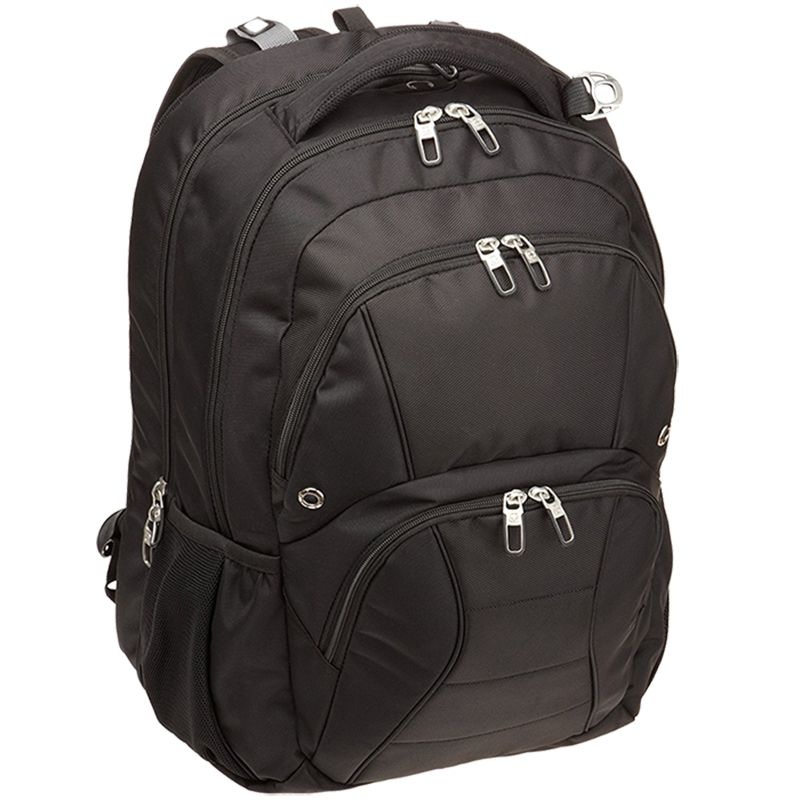 Distributor Black Zipper Multi-Functional 15.6 School Bag Laptop Backpack – Student Backpack and Backpack Bag School price