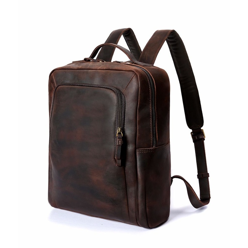 High Quality Crazy Horse Vintage Laptop Backpack RS-Gl3 – Backpack and Fashion Bag price