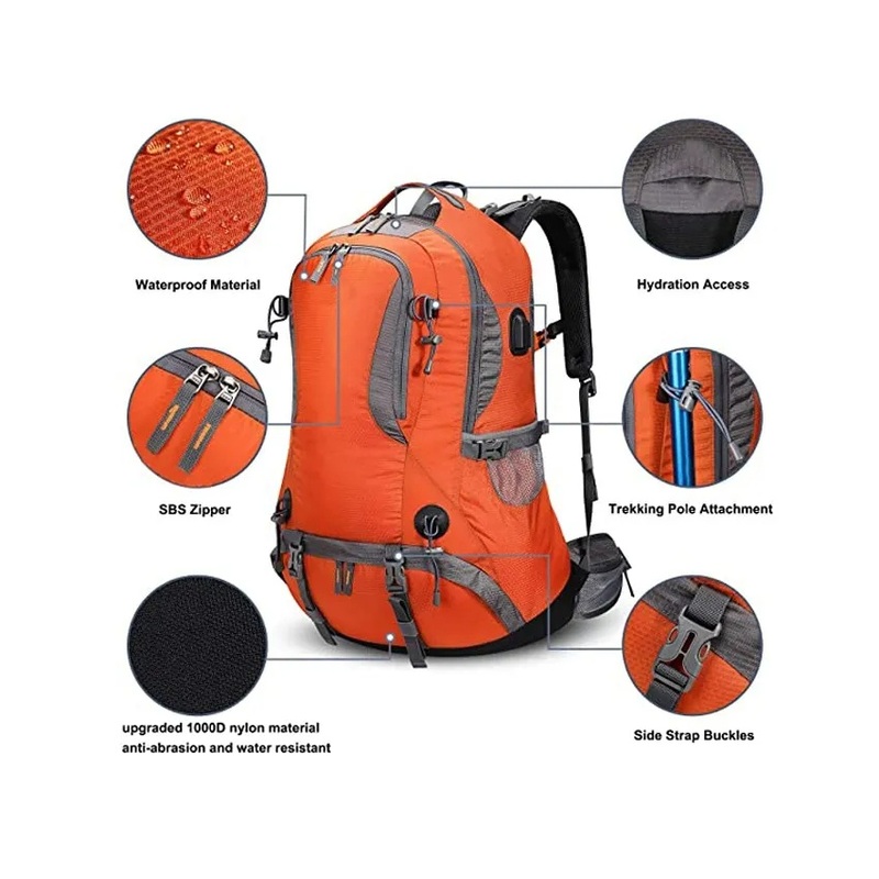 High Quality Waterproof Lightweight Hiking Backpack Bag with Rain Cover Outdoor Travel Daypack for Climbing Camping Touring – Amazon and Outdoor price
