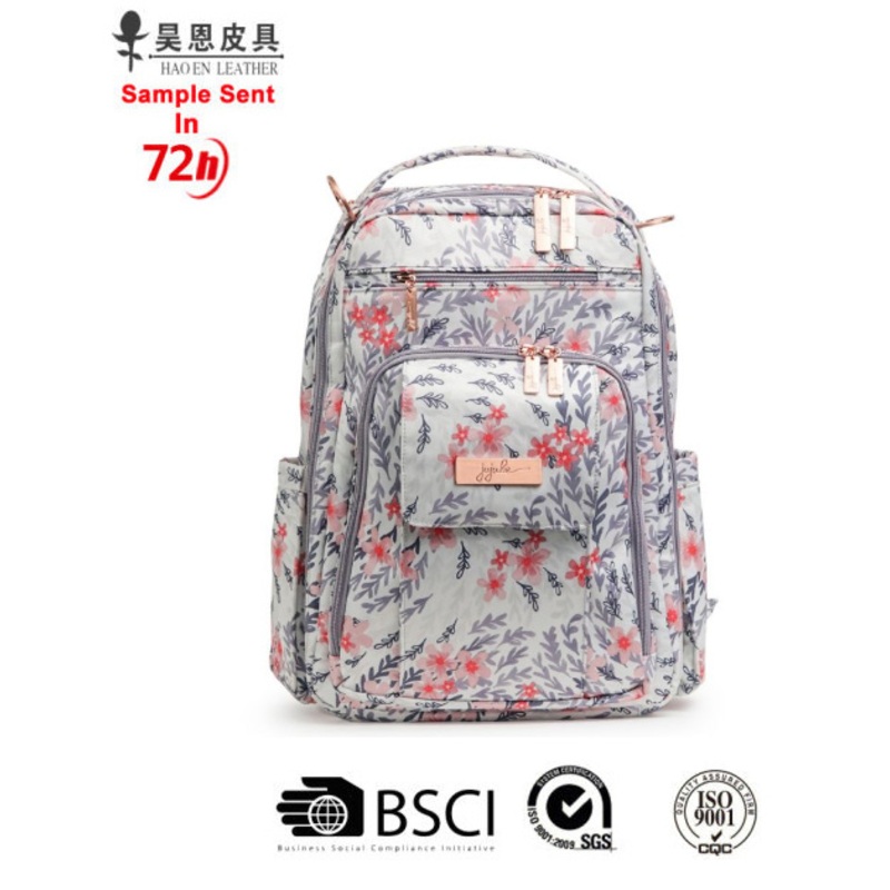 Newest Nylon Fashion Designer Printed Tote Mummy Baby Diaper Bag for Travel – Lady Handbag and Hand Bag price