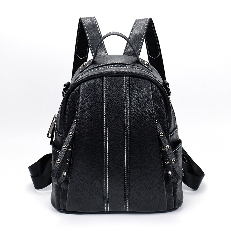 Versatile Fashion Leather Waterproof Mini College Outdoor Travel Leisure Backpack with Multiple Pockets for Daily Use – Leisure Backpack and Travel Backpack price