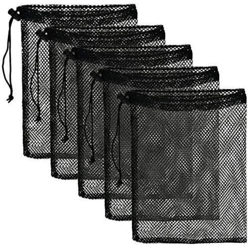 Wholesale Custom Foldable Small Net Zipper Nylon Mesh Bag for Gift Net Packing Mesh Bags Drawstring – Mesh Net Bag and Pouch Mesh Bag price