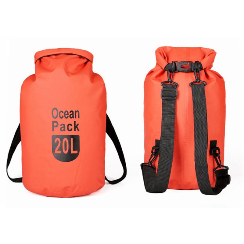 All Purpose Beach Waterproof Sack Dry Bag Backpack for Travel Swimming Boating Kayaking Camping – Swim Buoy Bag and PVC Bag price