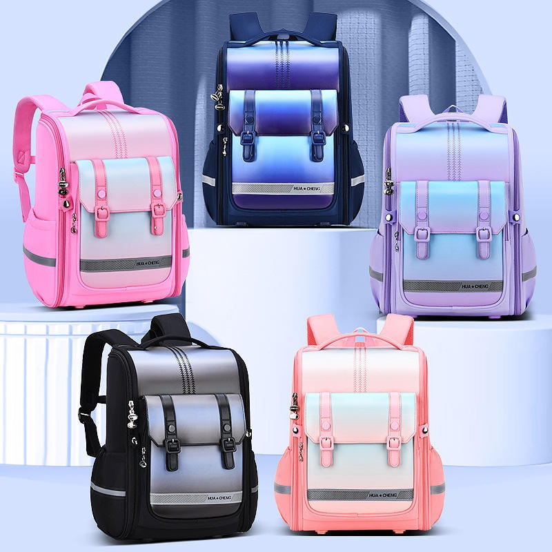 Large Capacity Primary School Schoolbag Backpack Backbone Protection Load Reduction – Durable Bag and Bags-Cases-Boxes price