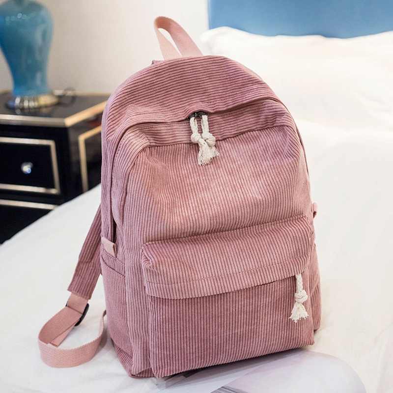 Stylish Large Capacity Corduroy Kids Backpack for School – Backpack School Bag and Fashion Style Backpack price