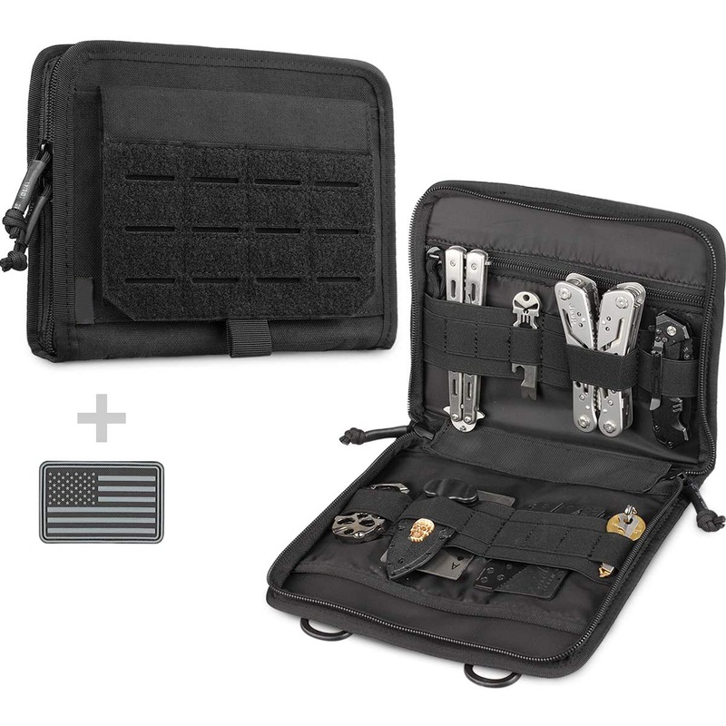 Tactical Molle Tool Bag, Utility Organizer EDC Medical Bag Modular Pouches – Tactical Folding Admin Pouch and Molle Tool Bag price
