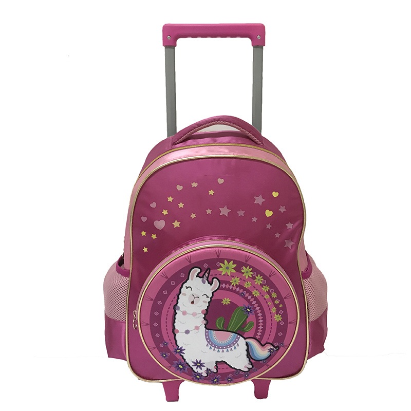 Cartoon Trolley School Bags Backpack Girls Kids Wheeled Bags – Trolley School Backpack and School Backpack price