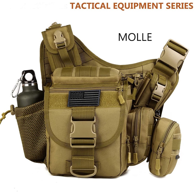 DSLR Camera Messenger Bag Sling Crossbody Pack Bag – Camera Bag and Molle Pack price