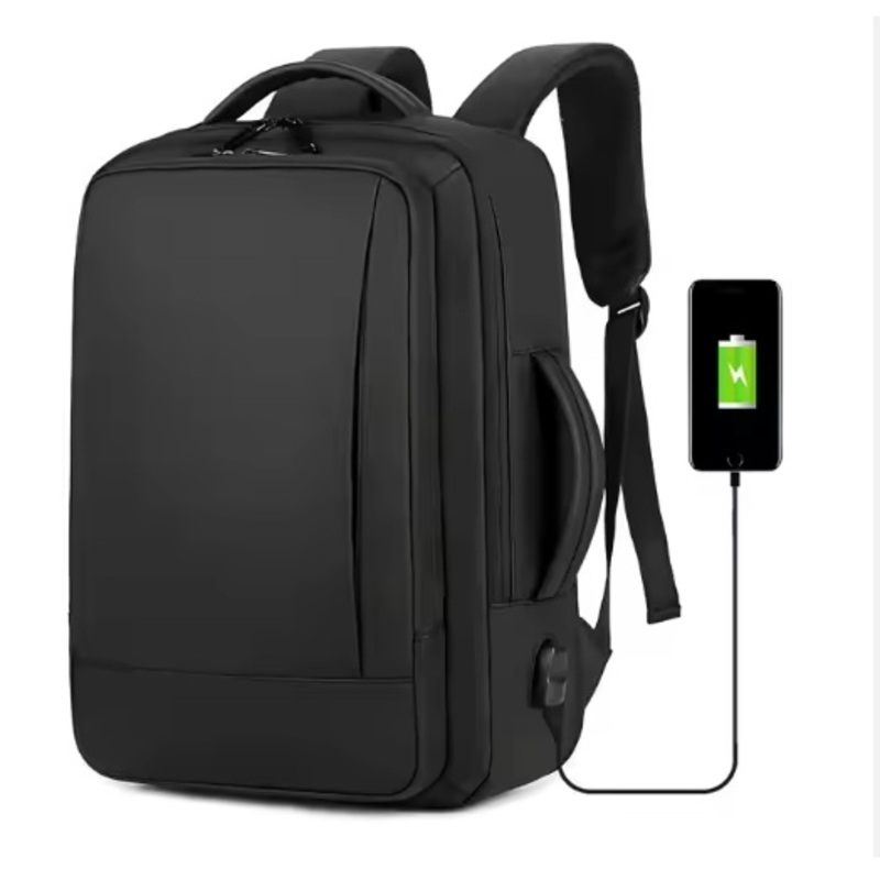 Expansion Large Capacity USB Charger Business Travel Men Hot Sale Custom Print Stock Shockproof Laptop Backpack – Backpack and Backpack Bag price