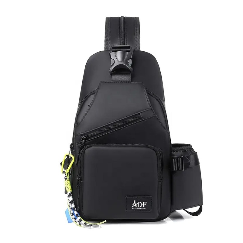 Fashion Stylish Waterproof USB Mans Shoulder Sling Chest Crossbody Bag – Sling Chest Bag and Waterproof Chest Bag price