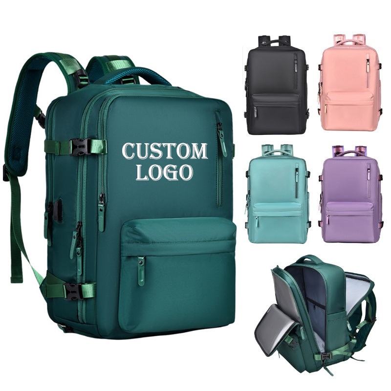 Fuliya Large Capacity Shoe Compartment Luggage Backpack Rucksack Waterproof Casual Travel Laptop Backpack with USB Charging – Laptop Backpack and Travel Backpack price