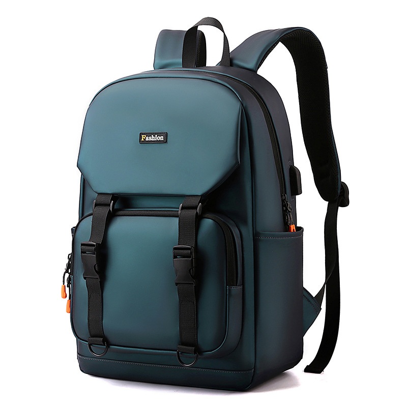 Fuliya USB Port Leisure College Mens Backpacks Waterproof Nylon 15.6 Inch School Student Backpack – Backpack and Laptop Backpack price
