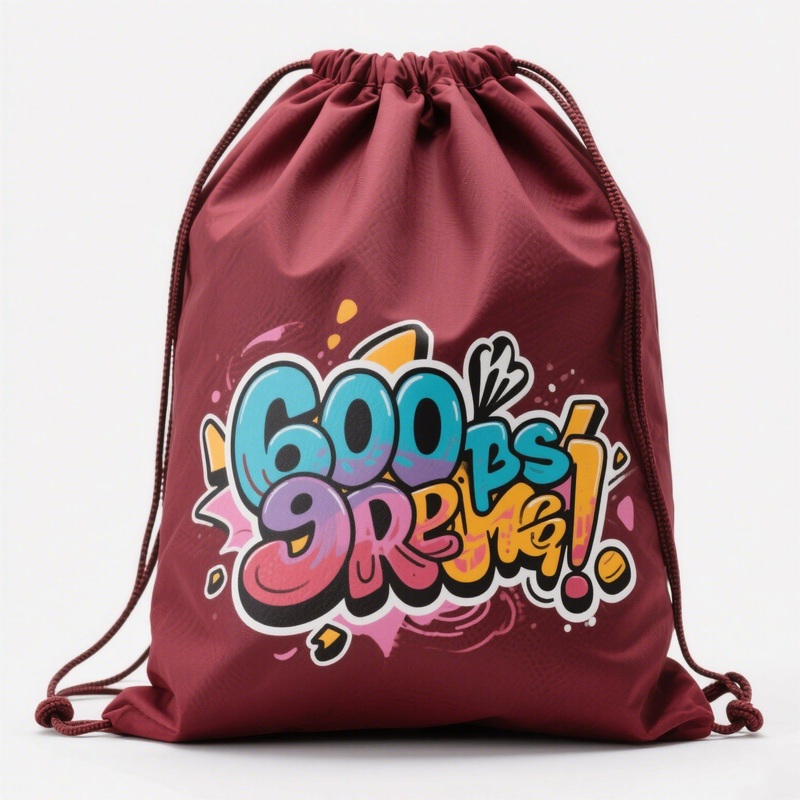 Graffiti Pattern Drawstring Packaging Factory Direct Sale – Drawstring Backpack and Drawstring Bag price