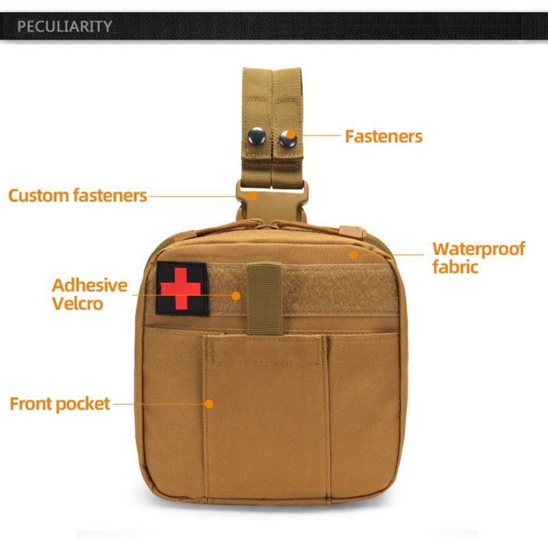 Outdoor Hiking Camping Survival Medical Tactical Kit Ifak Emergency First Aid Bag – Rucksack and Tactical Molle Backpack price