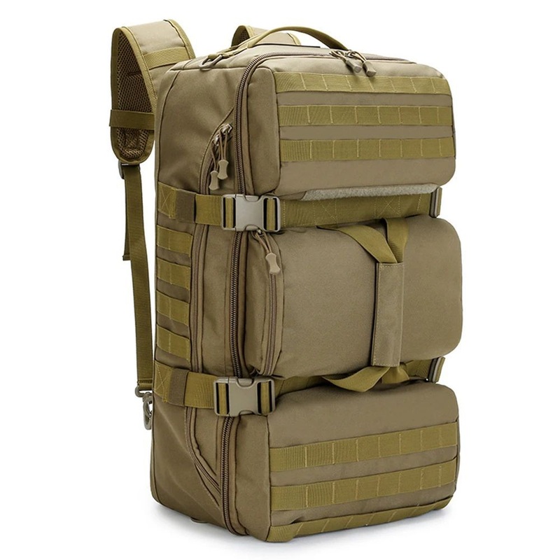 65L Tactical Outdoor Shoulders Package Waterproof Nylon Backpack Trekking Climbing High Capacity Travelling Bag – Backpack and Tactical Backpack price