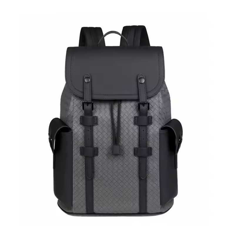 Casual Waterproof Backpack PU Leather Backpack Travel Bag High-Capacity Bag Custom – Travel Bag and Casual Computer Bag price