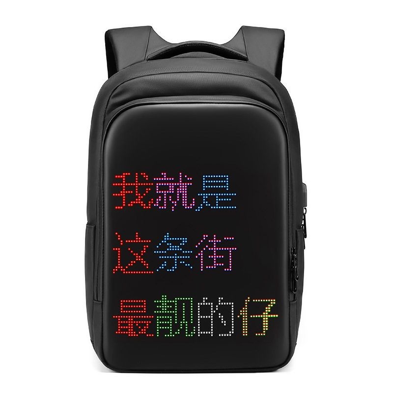 Fashion Men Waterproof Leisure Business Travel Computer Laptop Notebook LED Advertising Bakcpack Pack Bag – Laptop Backpack and Computer Backpack price