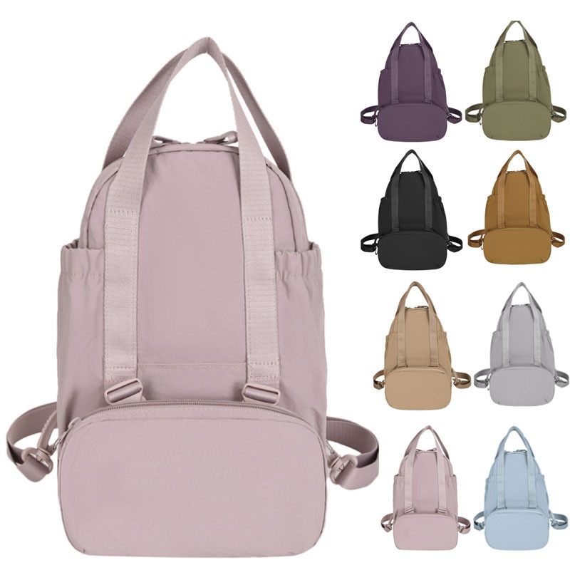 High Quality Simple Girls Casual Sports Backpack New School Bag with Zipper Closure Fashion Softback Student Backpack – Drawstring Backpack Bag and Backpack Bag price