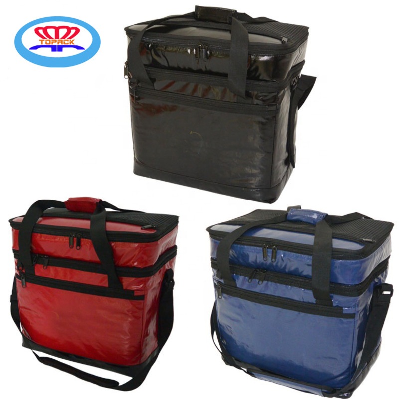 Large Capacity Foldable Waterproof Two-Deck Cooler Bag with Interlayers – Bag and Trolley Cooler Bag price