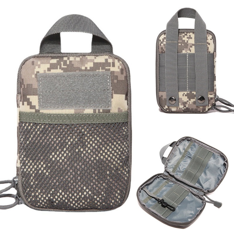 Molle Accessory Bag, Camouflage Waist Bag EDC Toolkit Medical Emergency Kit – Tactical Backpack and Waterproof Bag price